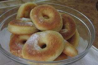 Пончики дрожжевые