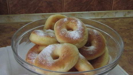 пончики дрожжевые