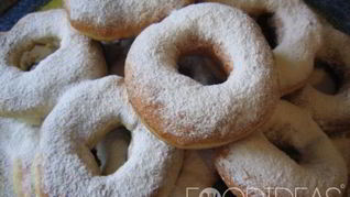 Пончики на сгущенке