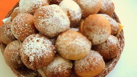 пончики на сгущенном молоке