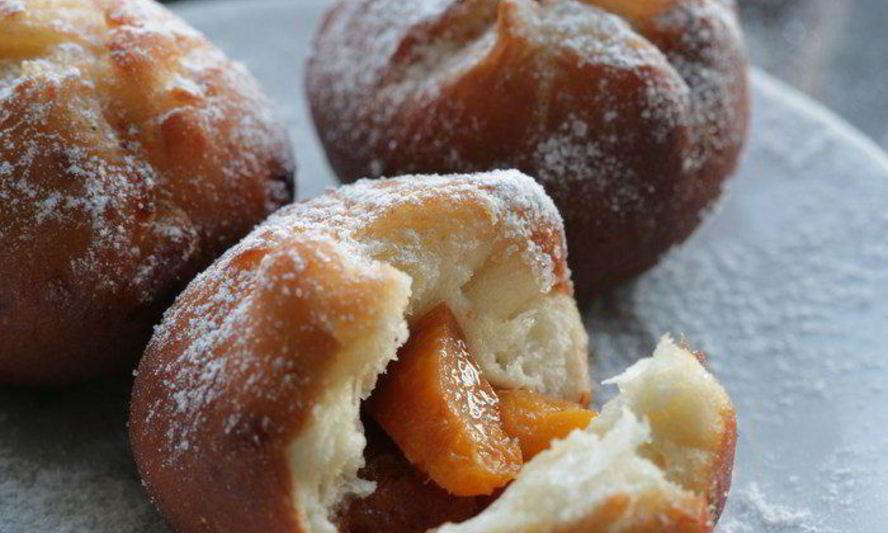 Рецепт пончики с абрикосами