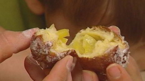 пончики с абрикосами