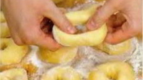 пончики с апельсиновым соусом