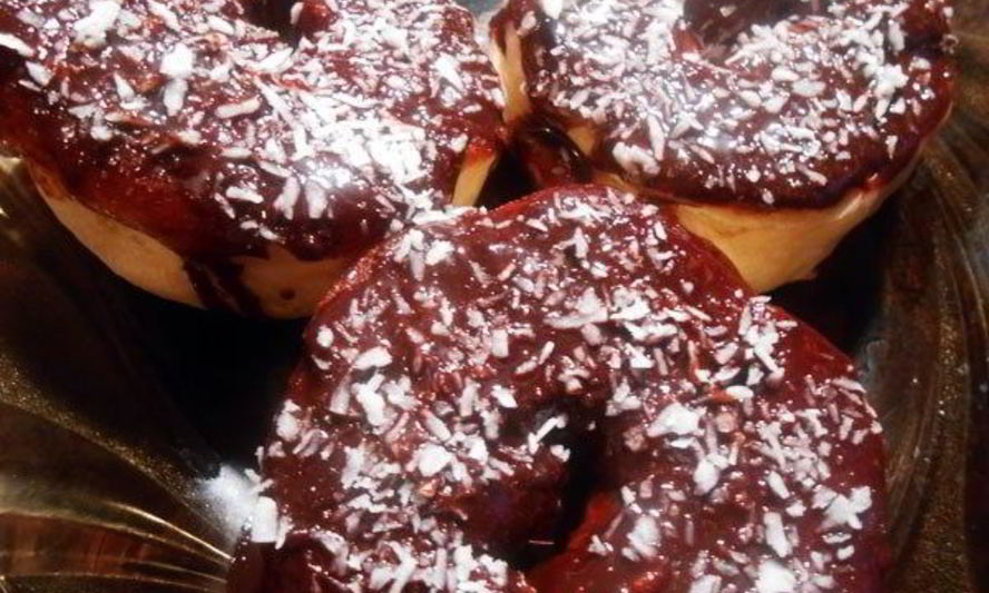 Рецепт пончики с шоколадной глазурью