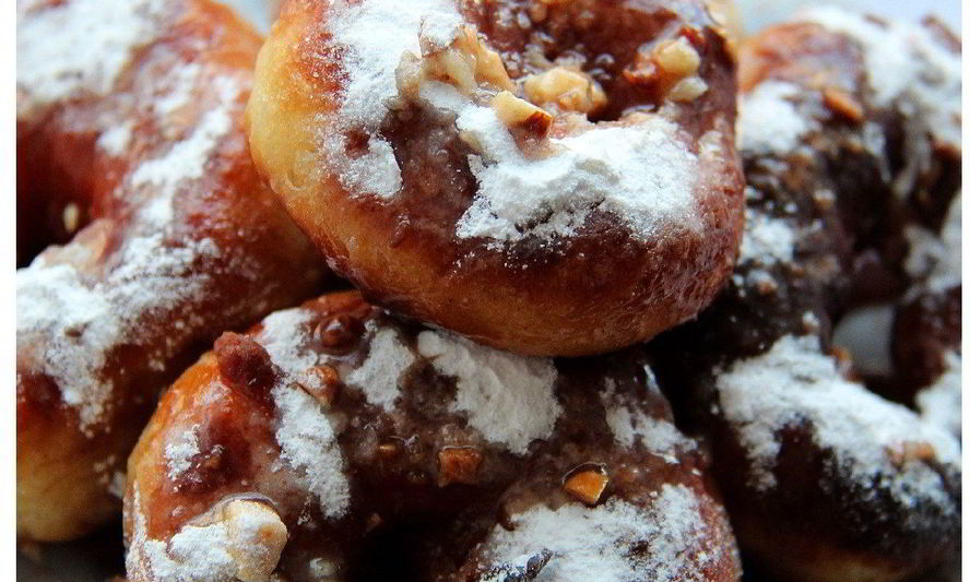 Рецепт пончики с шоколадом