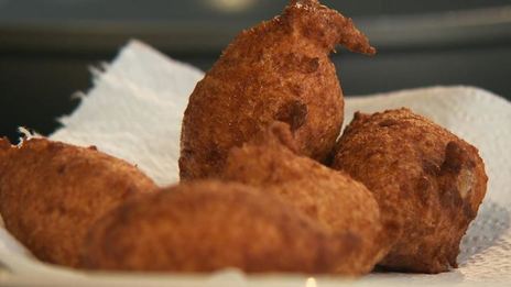 пончики с треской