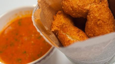 пончики с треской