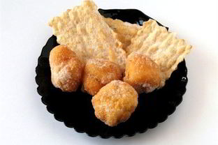 Пончики с ванилью