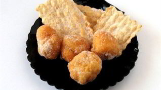 Пончики с ванилью