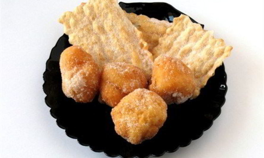 Рецепт пончики с ванилью