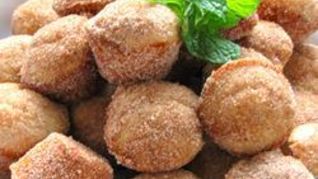 Пончики в формочках для кексиков