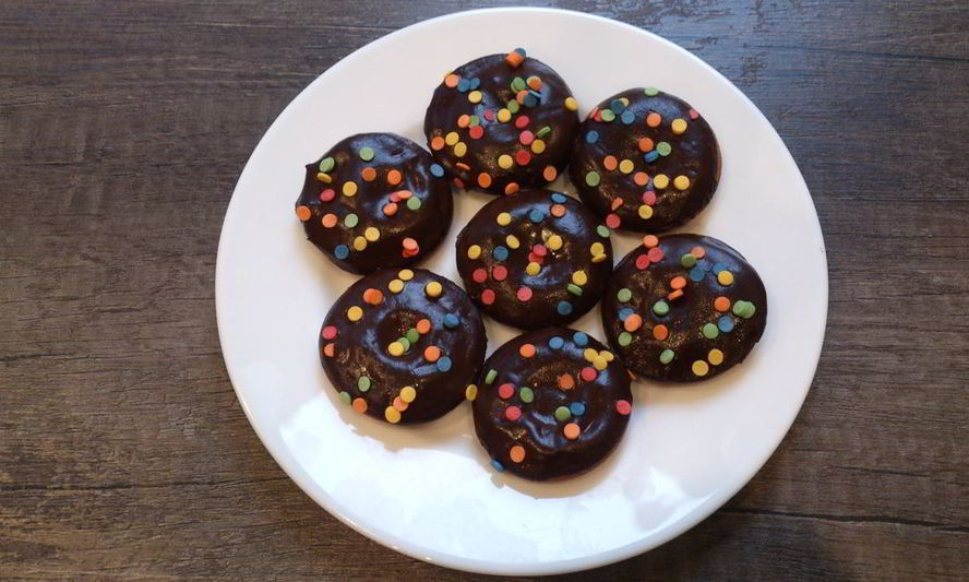 Рецепт пончики в шоколадной глазури