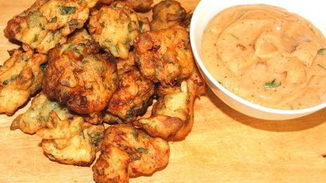 рыбные пончики из трески