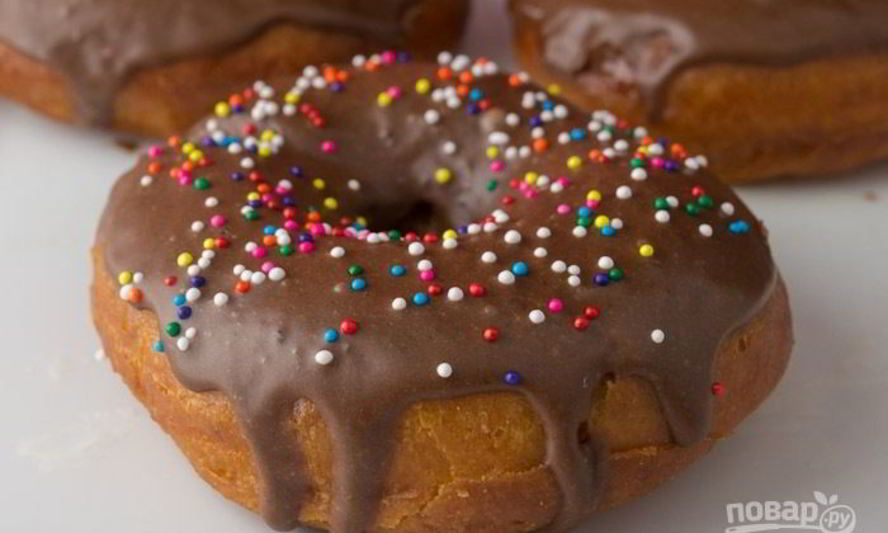 Рецепт шоколадная глазурь для пончиков