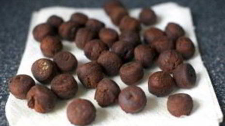 шоколадные пончики в глазури