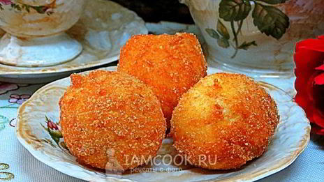 сырные пончики