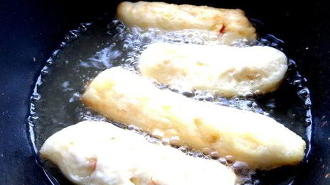 творожные пончики-батончики