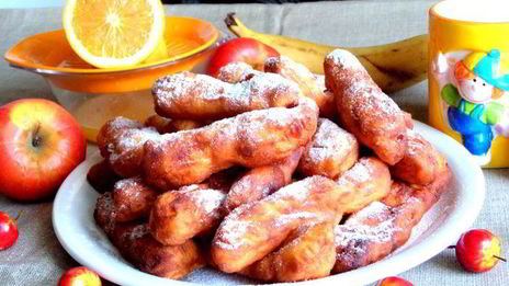 творожные пончики-батончики