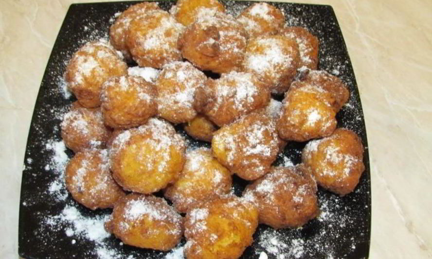 Рецепт творожные пончики из творога за 10 минут