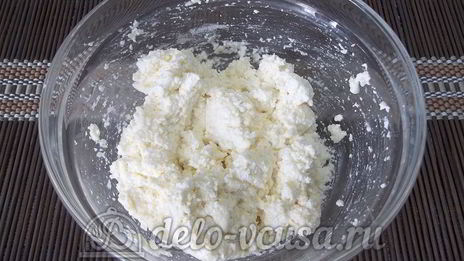 творожные пончики с шоколадом