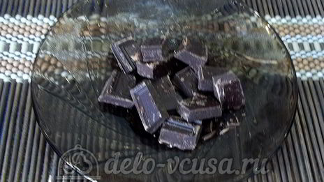 творожные пончики с шоколадом