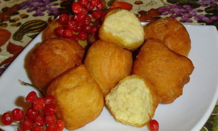 Рецепт тыквенно-творожные пончики