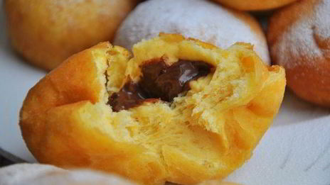 тыквенные пончики