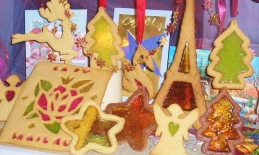 Рецепт елочные игрушки из медовых и творожных пряников