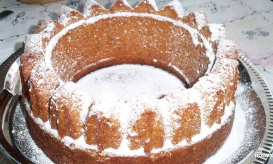 Рецепт коврижка без яиц