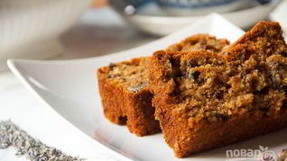 Коврижка медовая с изюмом