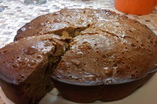 Коврижка медовая с орехами и цукатами