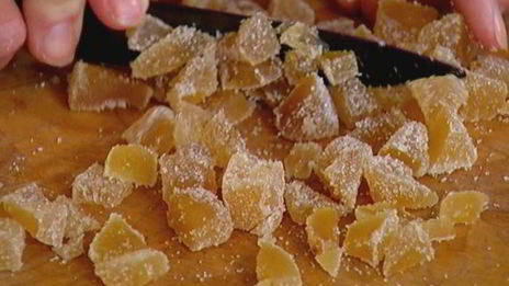 коврижка с кунжутом и имбирем