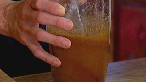 коврижка с кунжутом и имбирем