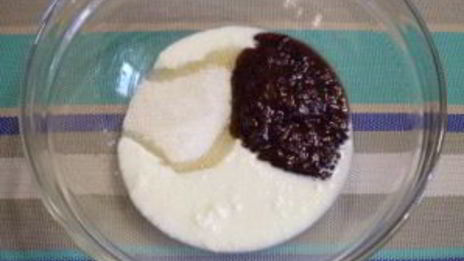 коврижка с вареньем на кефире