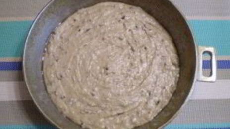 коврижка с вареньем на кефире