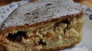 Коврижка с вареньем постная в мультиварке