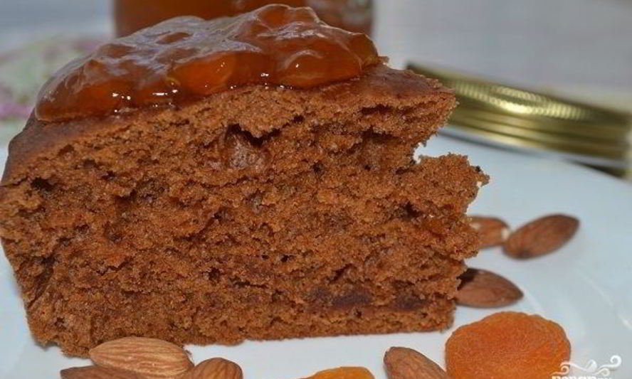 Рецепт коврижка с вареньем в мультиварке