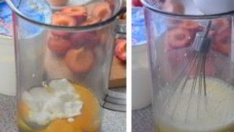 коврижка со сливами