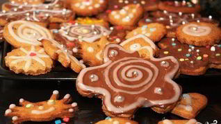 Медовые пряники на елку