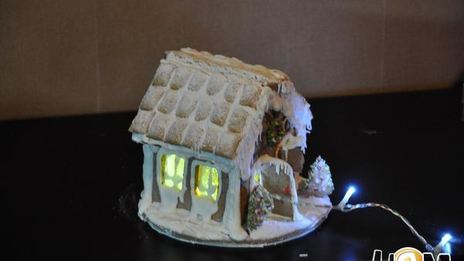 новогодние пряничные домики в подарок