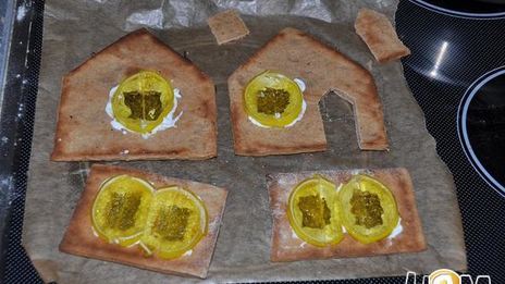 новогодние пряничные домики в подарок