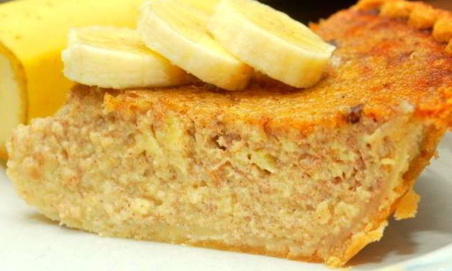 Рецепт постная коврижка с медом и бананом