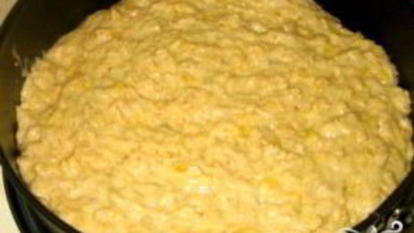 постная коврижка с медом и бананом