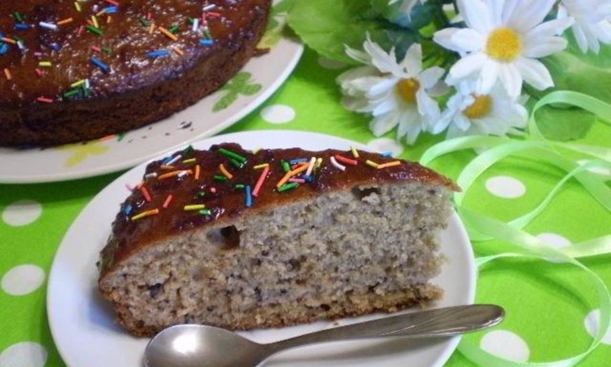 Рецепт постная коврижка с вареньем