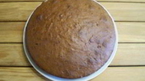 постная коврижка с вареньем