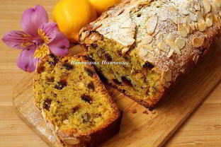 Постная лимонная коврижка