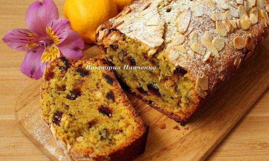 Рецепт постная лимонная коврижка