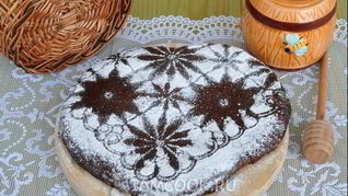 Пряник шоколадный с вареньем