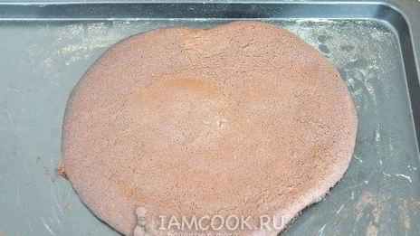 пряник шоколадный с вареньем