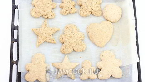 пряники рождественские с глазурью